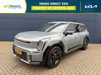 kia ev9 99,8kwh 384pk awd dual motor gt-line | stoelverwarming | 360 camera | navigatie | stoelventilatie | meridian audio |