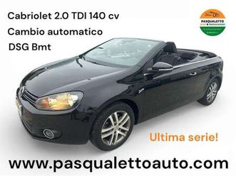 automatica! golf cabrio 2.0 dsg tdi bmt
