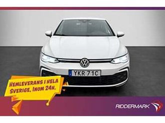 volkswagen golf gte 245hk rattvärme carplay navigation