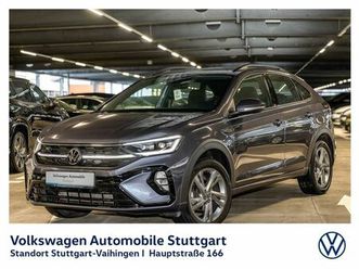 volkswagen taigo r-line 1.0 tsi dsg klima kamera navi shz l