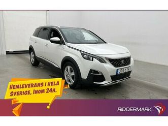 peugeot 5008 gt-line 2.0 7-sits pano navi drag
