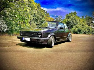 vw golf 1 cabrio 2h, effektlack, tuning
