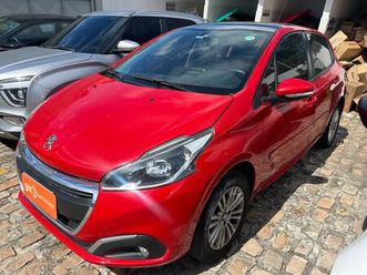 peugeot 208 allure 1.2 flex mec. 2018 - vendedora vania *39 grande bahia pernambue