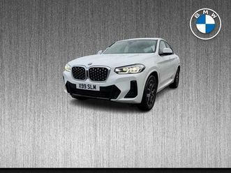 bmw x4 xdrive20d m sport 2.0 5dr
