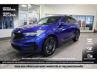 acura rdx 2019 a-spec awd 91 000 kilos cuir toit gps mag 20
