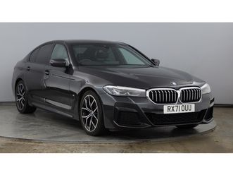 bmw 5 series 520d m sport saloon 2.0 4dr