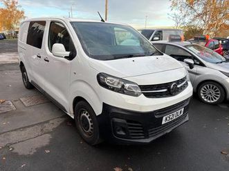 2021 vauxhall vivaro 3100 2.0d 120ps edition h1 van panel van diesel manual