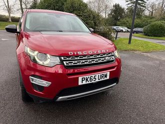 2015 land rover discovery sport 2.0td4 hse luxury auto