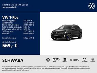 volkswagen t-roc r 2.0 tsi 4motion dsg