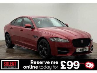 2018 jaguar xf 2.0td r-sport (180ps) saloon 4d 1999cc auto