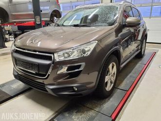 2016 peugeot 4008 1.6-120 d cruise p.sensorer panorama navi viking-test