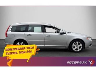 volvo v70 d5 geartronic summum skinn drag 3-brukare