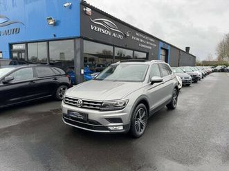 volkswagen tiguan 2.0 tdi 150 carat gps toit pano led crochet