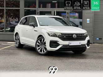 volkswagen touareg 3.0 tsi ehybrid - 462 - bv tiptronic r 4motion - attelage - night vision - siège massant -