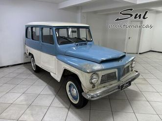 ford rural willys 2.6 90cv gasolina 2p manual