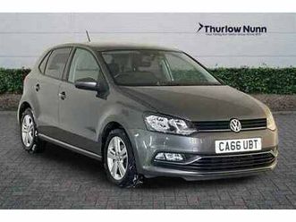 2017 volkswagen polo 1.2 tsi match 5dr dsg hatchback petrol automatic