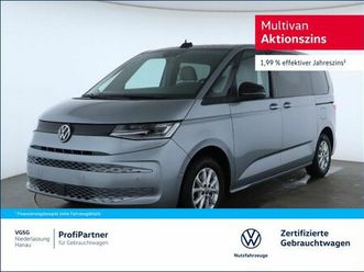 volkswagen multivan ahk pano 7-sitzer kamera bluetooth navi