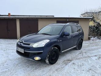 citroen c-crosser 2,2 hdi 156km 4x4 2007r. super stan chajczyny • olx.pl
