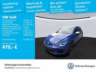 golf viii 2.0 tsi dsg 4motion r navi ledplus dab+ frontassist