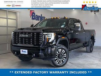 certified 2024 gmc sierra 3500 denali