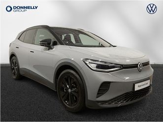 volkswagen id.4 210kw black edition pro 77kwh 5dr auto