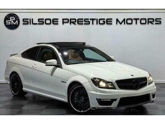 mercedes-benz c class 6.2 c63 amg edition 125 auto 2dr petrol automatic
