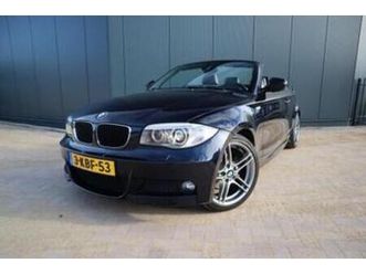 bmw 1 serie cabrio 118i m sport edition automaat sportleder — bmw — marktplaats