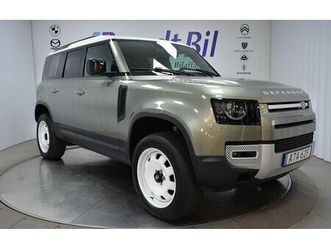 land rover defender p400e phev se dragkrok leasing