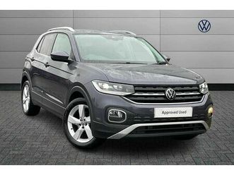 volkswagen t-cross - 1.0 tsi 110 sel 5dr dsg