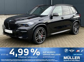 bmw x5 xdrive45e m sport ahk/laser/luft/mass/int/pan