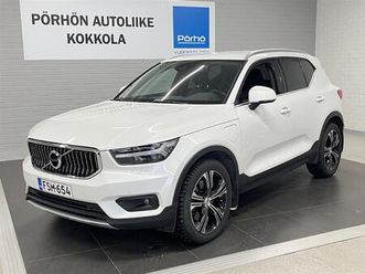 volvo xc40 t5 twe inscription aut / acc / navi / p-kamera / koukku / nahkapenkit *** viikonloppunäyttelyn ajan