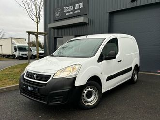 peugeot partner standard 1.6 bluehdi 75ch premium - 3 places - 1 ere main
