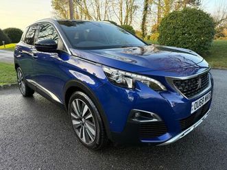 peugeot 3008 suv 1.2 puretech gt line euro 6 (start/stop) 5dr