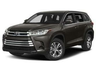 used 2018 toyota highlander le