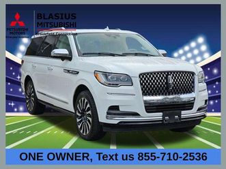 used 2022 lincoln navigator black label