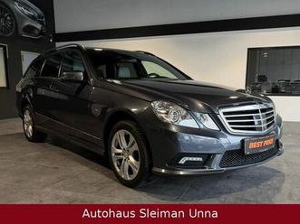 mercedes-benz e 350 t cdi/amg-line/4matic/autom./leder