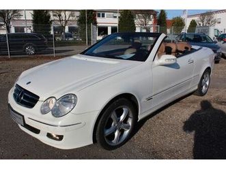 mercedes-benz clk 200 k *avantgarde*leder braun*keyless go