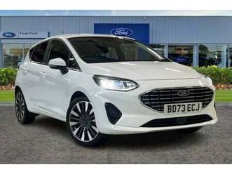 2023 ford fiesta 1.0 ecoboost hbd mhev 125 titanium x 5dr ** sync 3 - heated seats / steerin hatc...