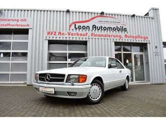 mercedes-benz 420 sec 126c 1-hand h-zulassung atm 65000km