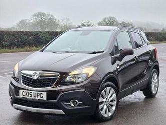 2015 vauxhall mokka 1.7 cdti se 5dr hatchback diesel manual