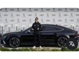 audi rs7 - cristiano ronaldo, 2017 god.