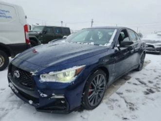 infiniti q50 * red sport i line * carfax * цена до бг ≫ 2021 • 26 100 eur • id