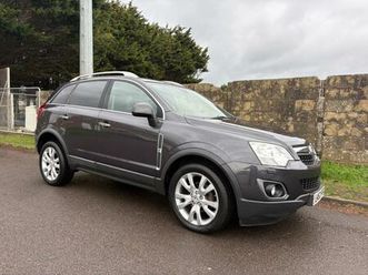 2013 vauxhall antara 2.2 cdti se nav 2013-63 (heated leather seats) hatchback diesel manual