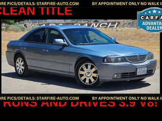 2004 lincoln ls w/ultimate pkg