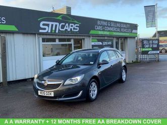 2015 vauxhall insignia 2.0 cdti ecoflex design nav sports tourer 5dr diesel manual euro 5 (start/stop) (...