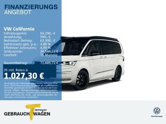 t7 california 2.0 tdi dsg beach camper ahk lm18 parkpaket