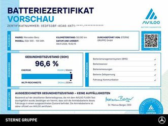 mercedes-benz eqv 300 avantgarde lang airmatic leder 360 7sitz