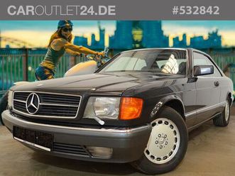 mercedes-benz 560 sec *dt.fzg/classic-data 2+/scheckheft*