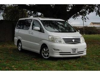 toyota alphard 3.0 mzg white auto petrol 2006