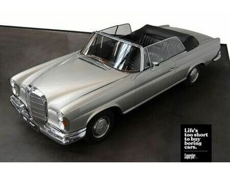 mercedes-benz w111 280 se cabriolet